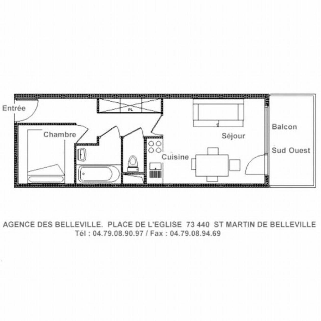 Residence Murgers - Appartement Fonctionnel Et Lumineux - A Proximite Des Pistes - Balcon Mae-3294 Saint-Martin-de-Belleville Eksteriør bilde